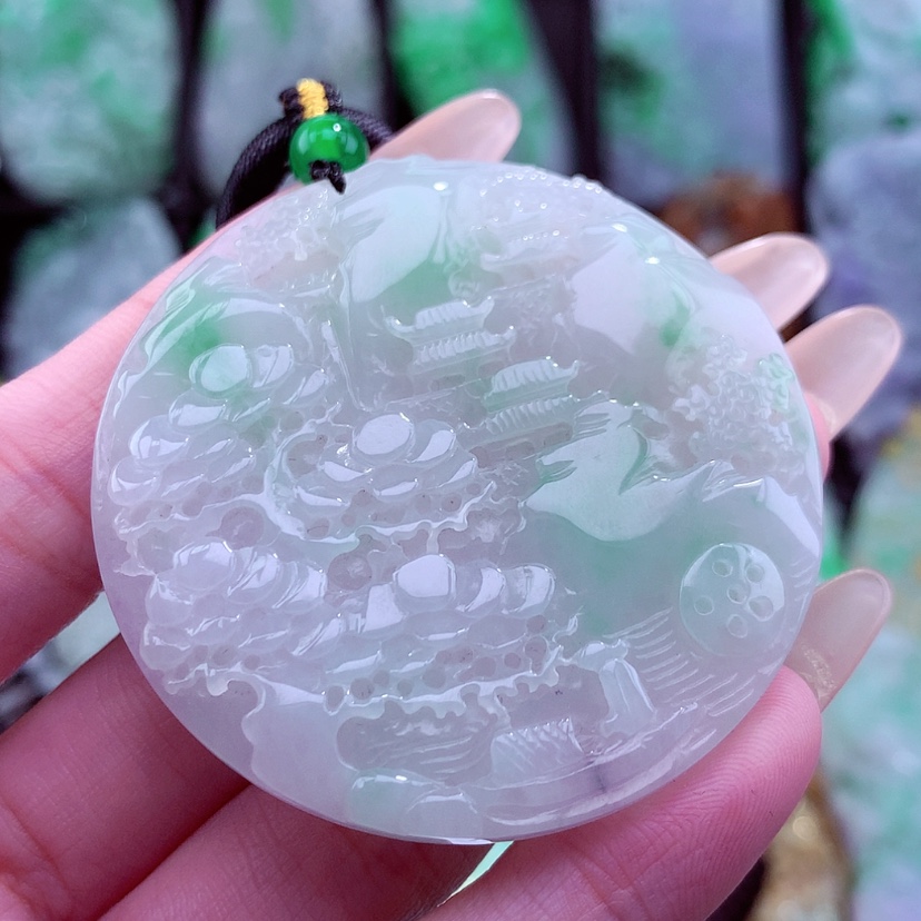 【闪购商品】翡翠颈饰未镶嵌天然