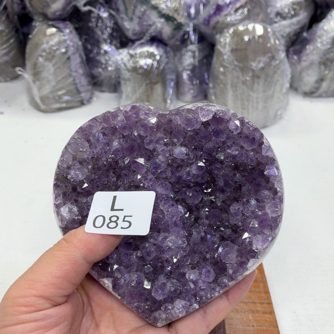 摆件水晶未镶嵌天然紫水晶