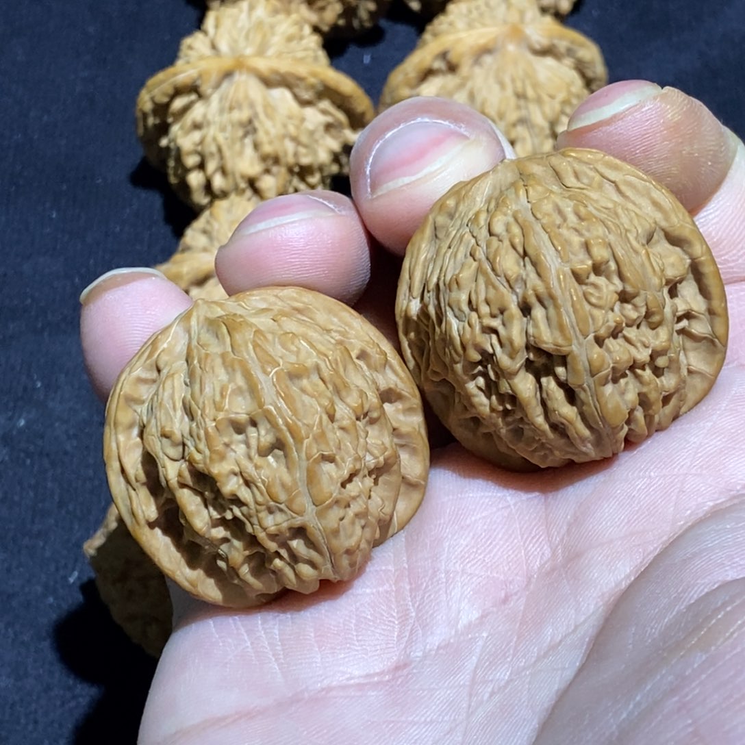 文玩核桃吊坠全品石子磨37+