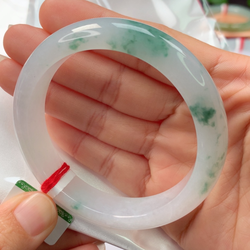 【闪购商品】翡翠手镯未镶嵌天然翡翠手镯