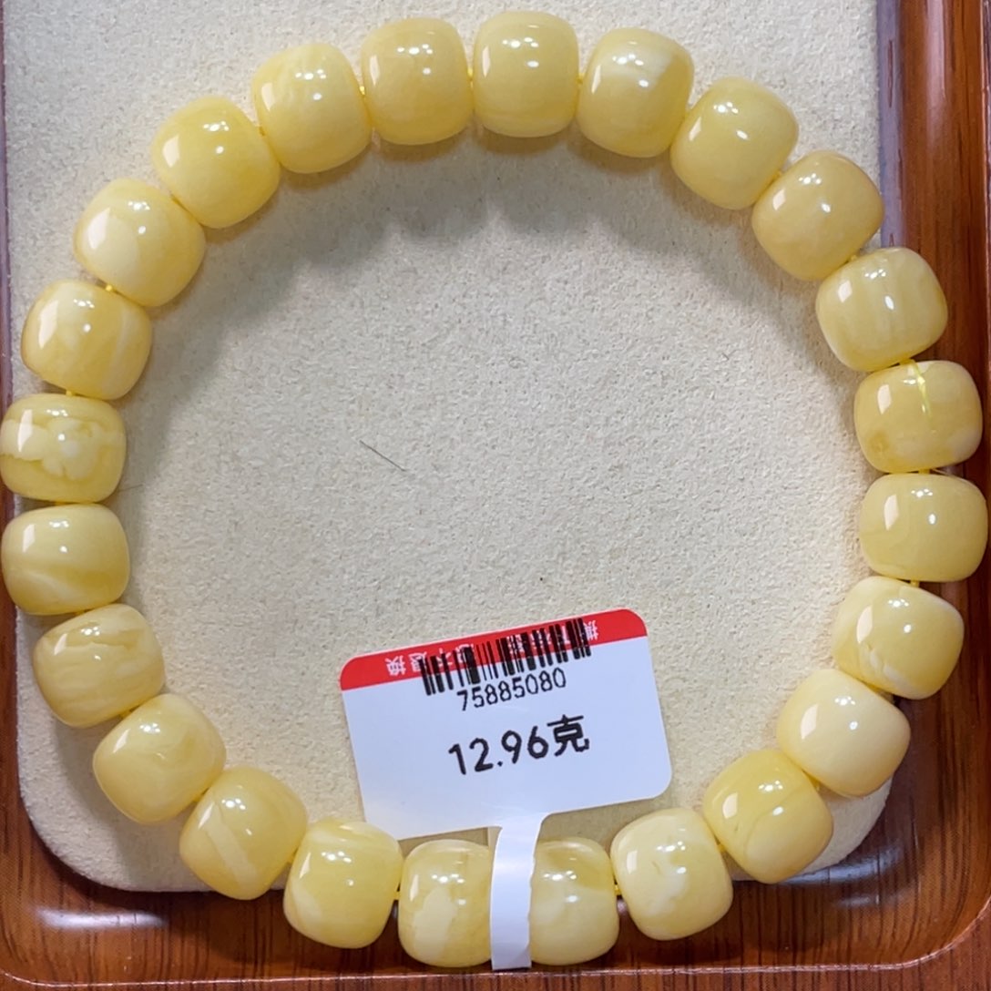 蜜蜡手链未镶嵌蜜蜡