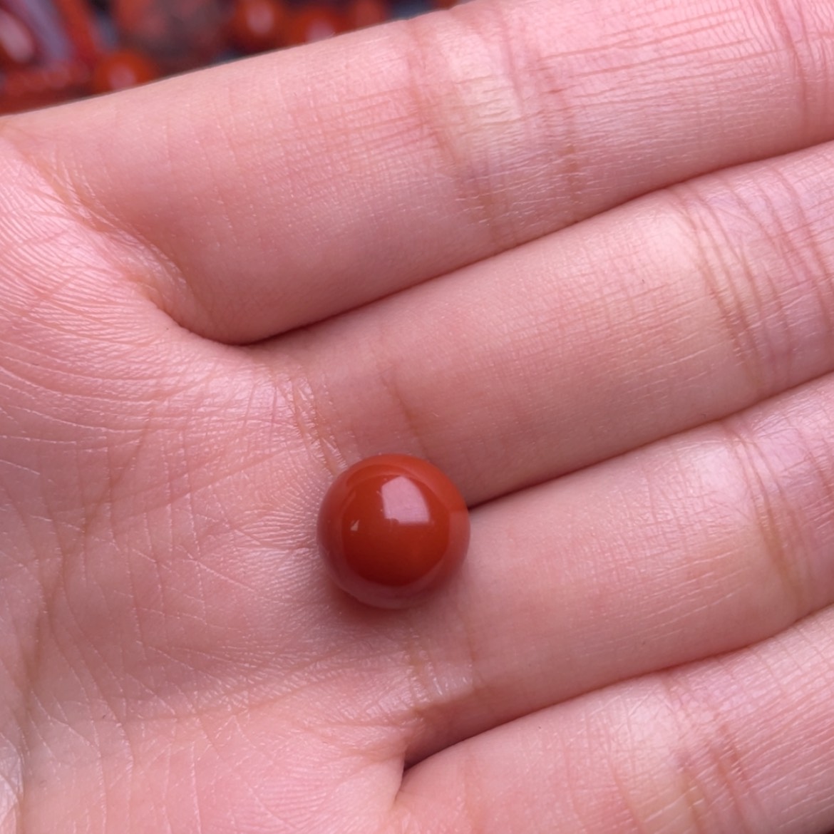 【闪购商品】南红玛瑙川料南红精品10.1m m未镶嵌?**?