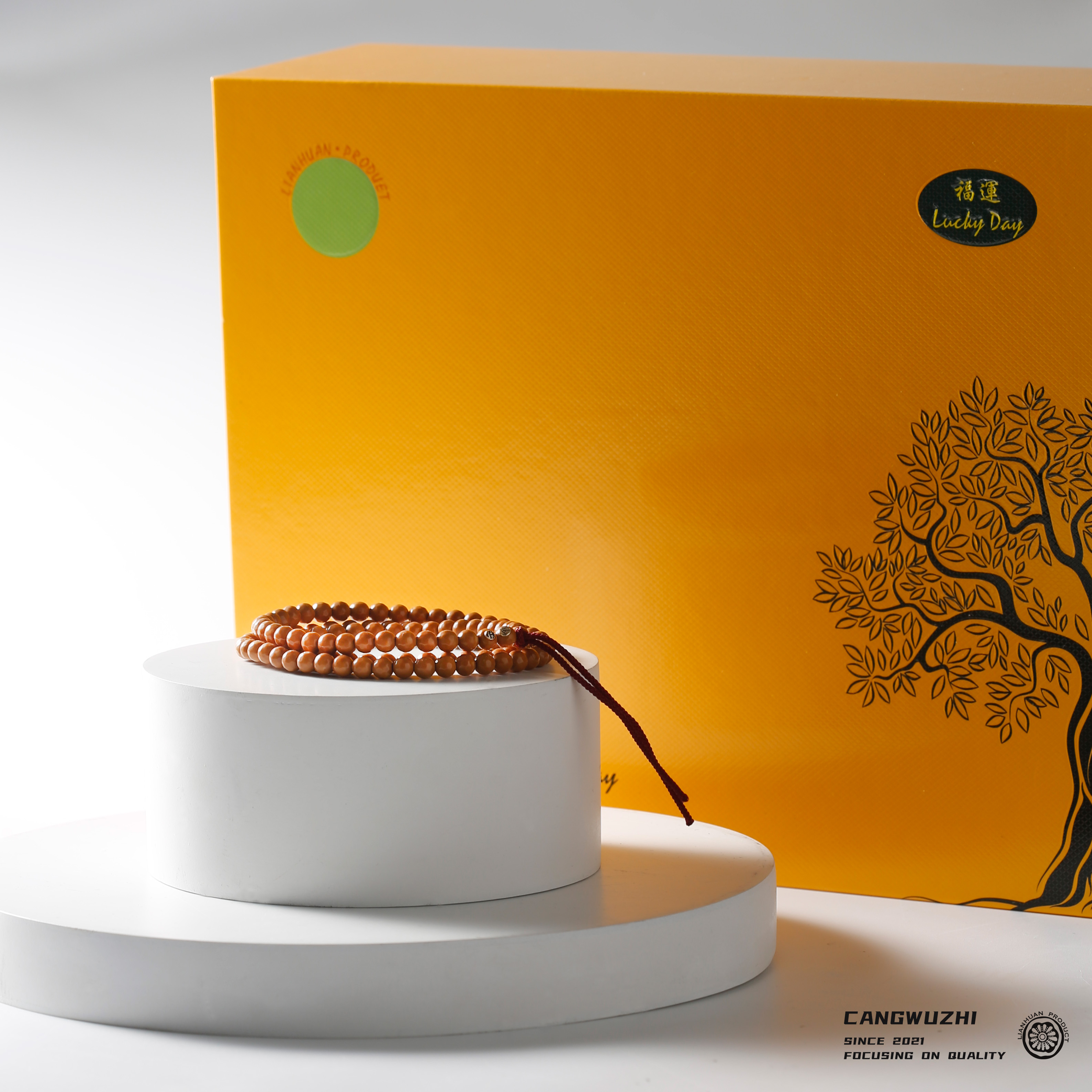 【藏物志】莲欢  双金标 方圆镜无相108