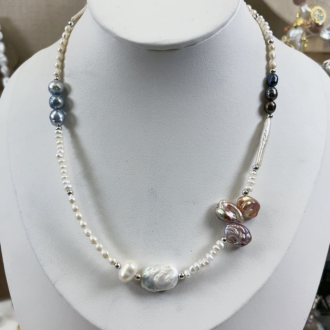 淡水珍珠项链未镶嵌【纯恬】