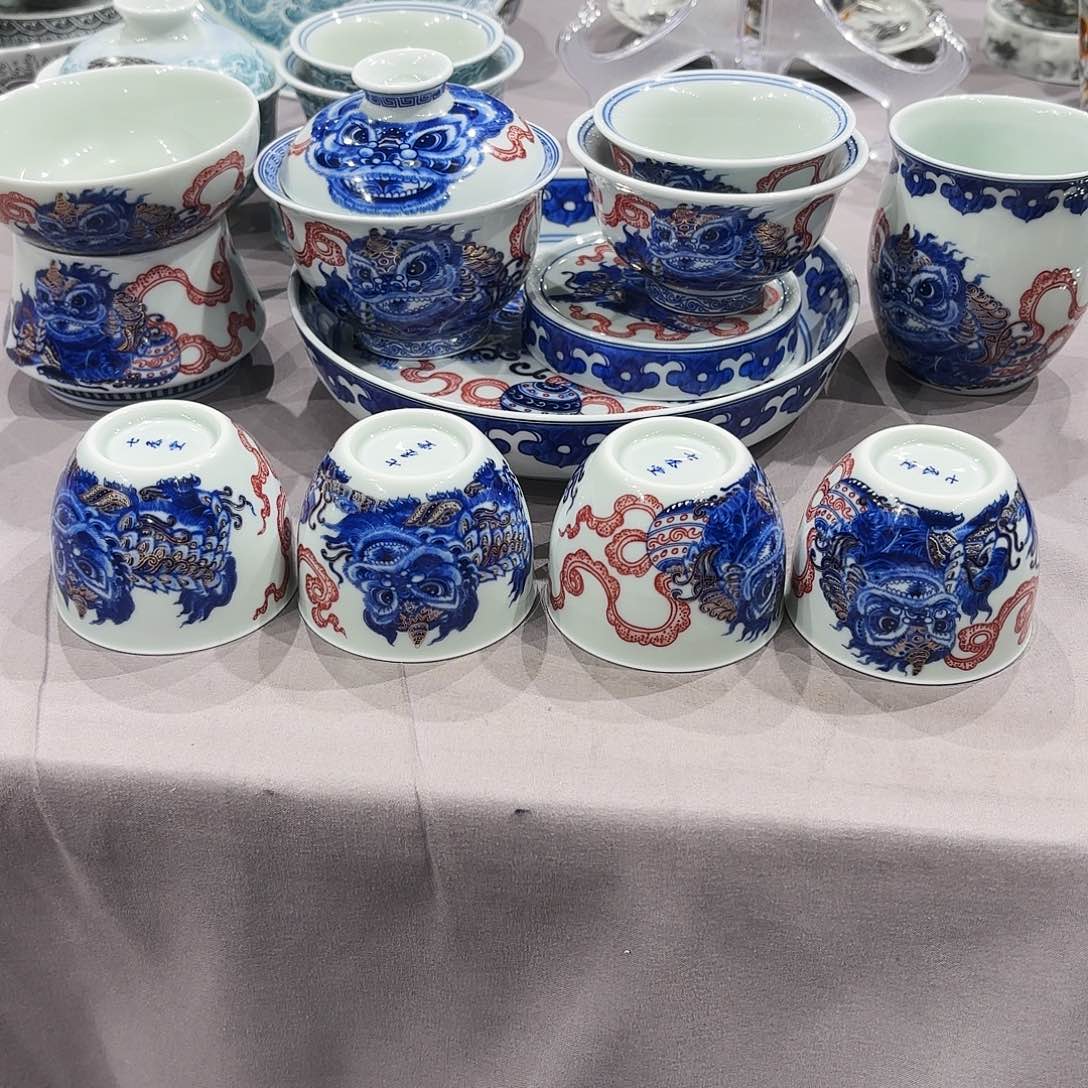 瓷片景德镇瓷器展和