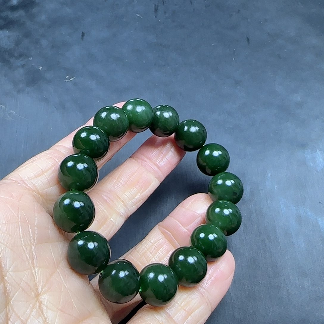 和田玉手串拍一发一未镶嵌