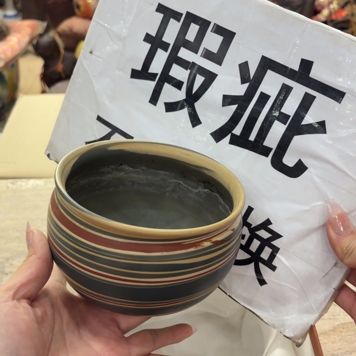 陶瓷古美术置物摆件