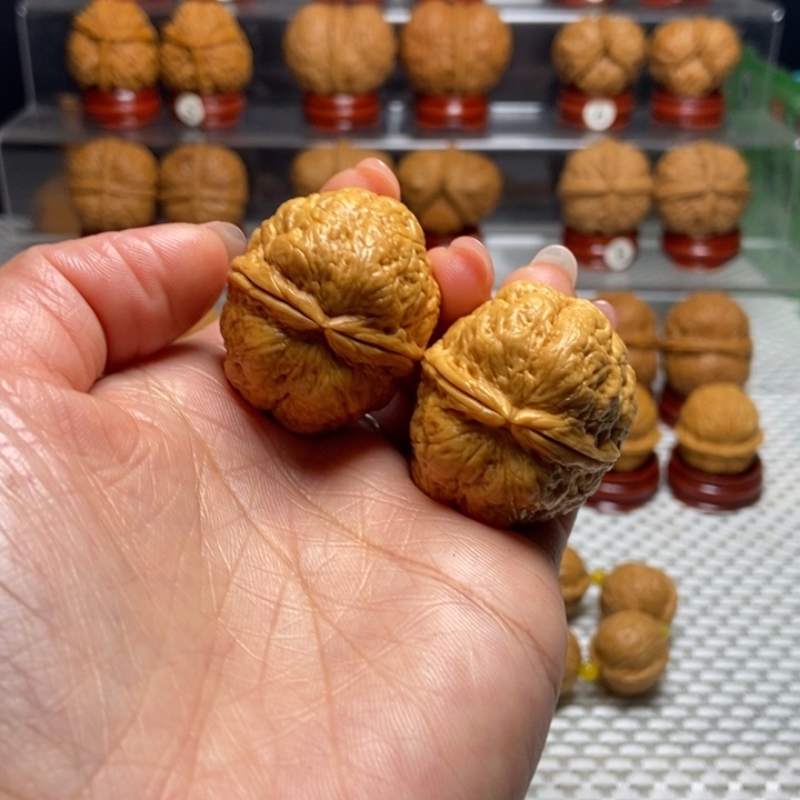 把件文玩核桃17平头蟾