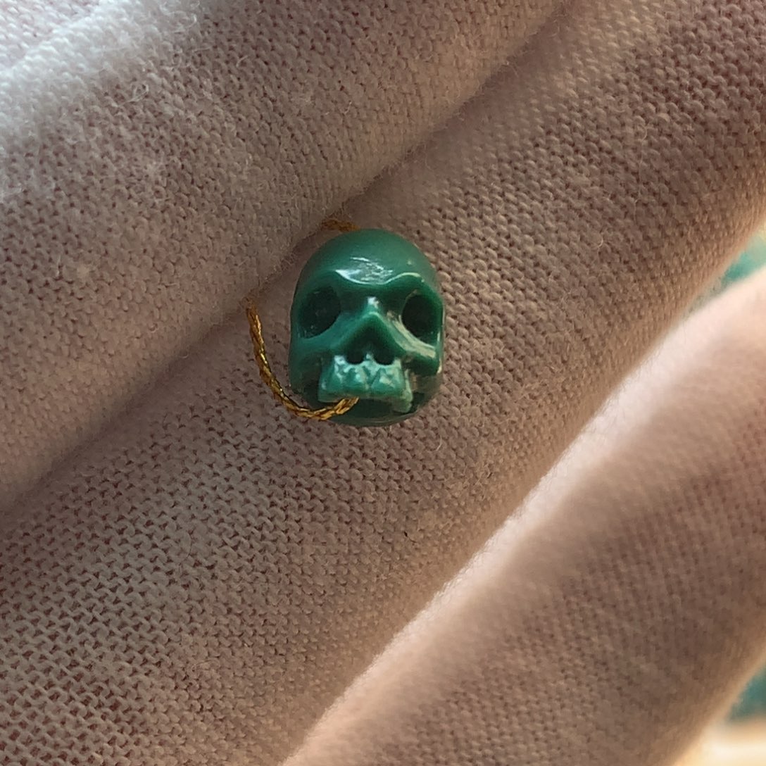 绿松石未镶嵌挂件