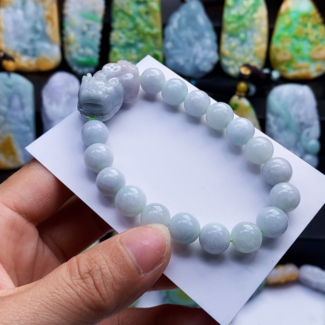 颈饰未镶嵌翡翠翡翠A货一物一证福利款