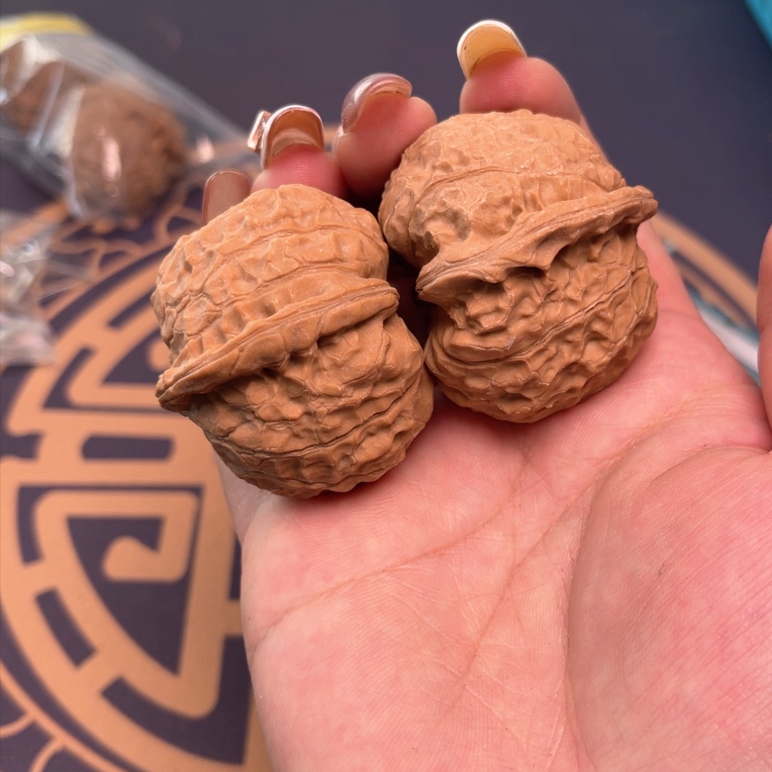文玩核桃把件南瓜墩