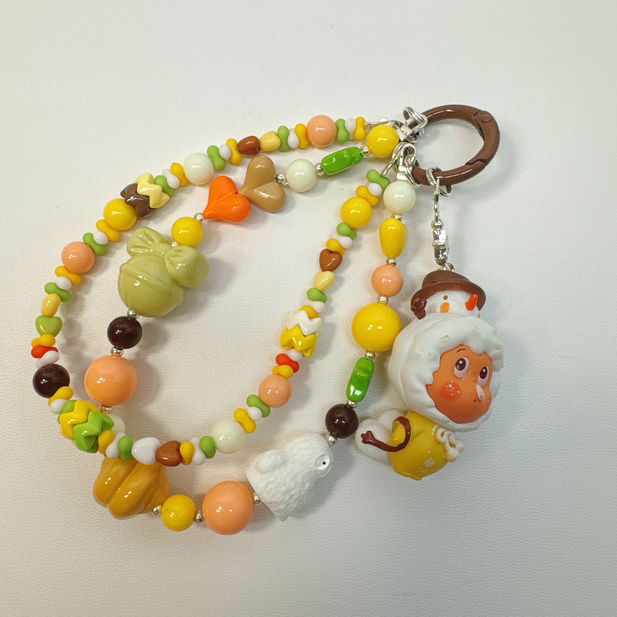 可爱星星人改娃钥匙扣挂件手机链潮玩