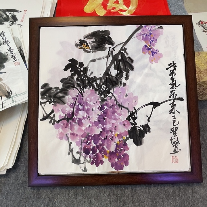 国画张圣敏先生纯手绘作品