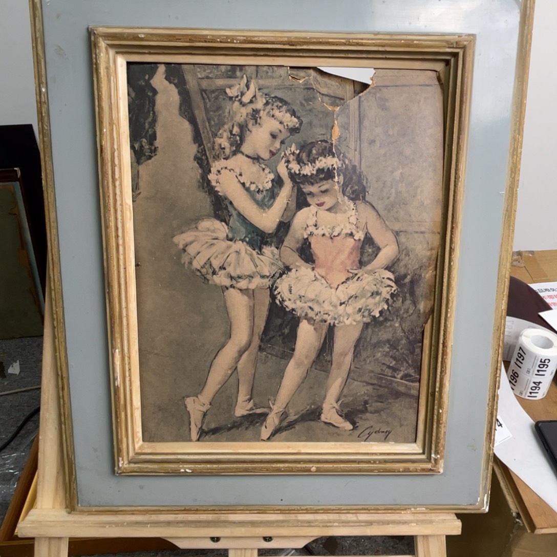 海外框画微瑕不退不换