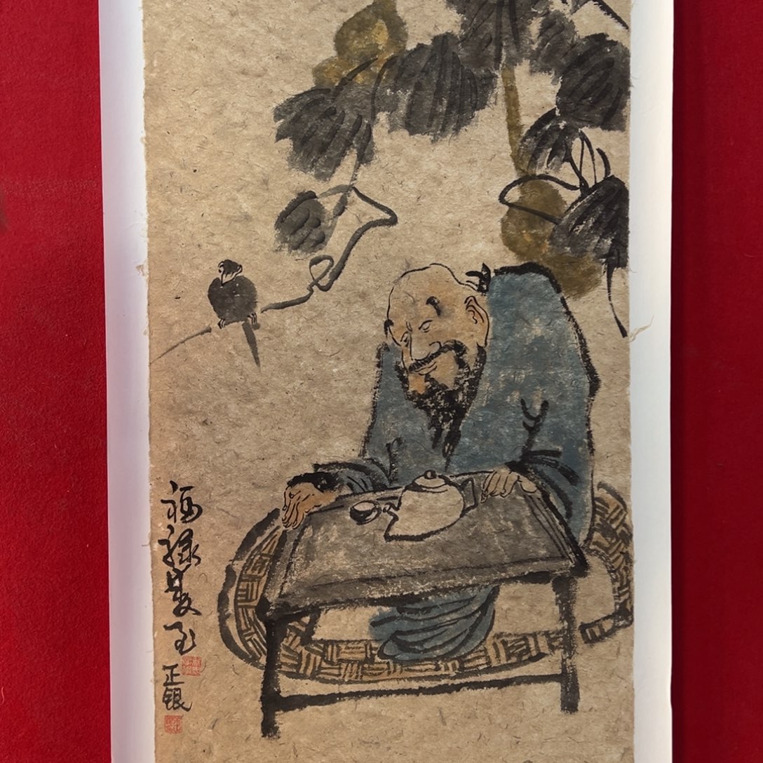 国画手绘国画作品