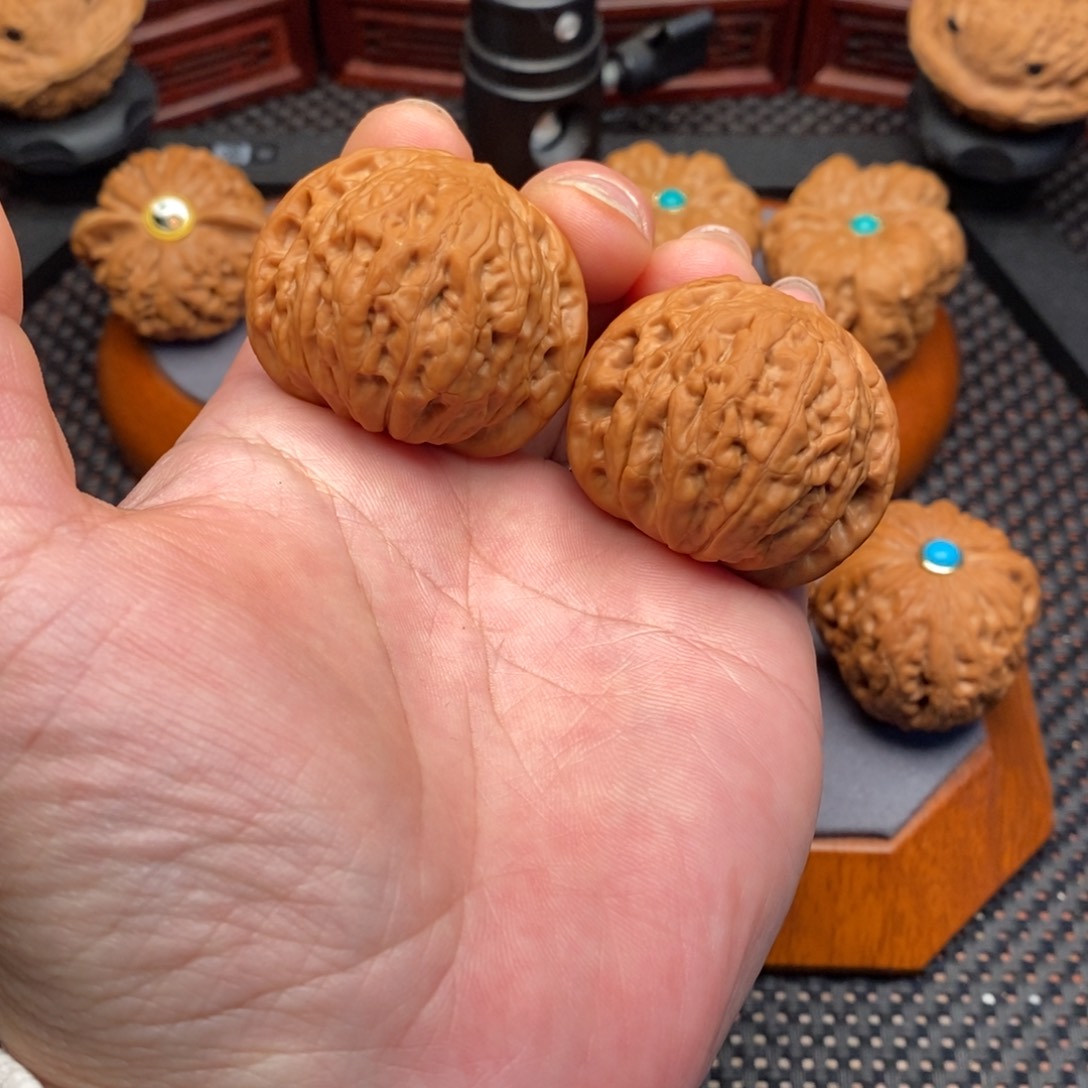 文玩核桃把件G*?铁锤