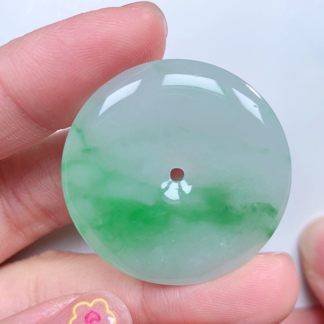 翡翠未镶嵌颈饰33.3-5.3