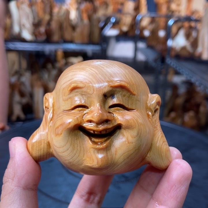 柏木（崖柏）手把件