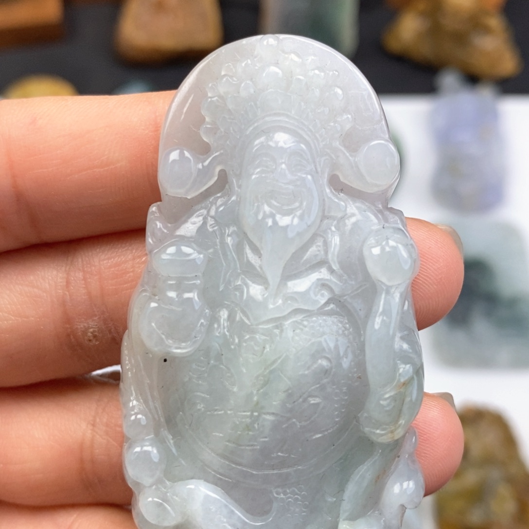定制翡翠未镶嵌财爷爷
