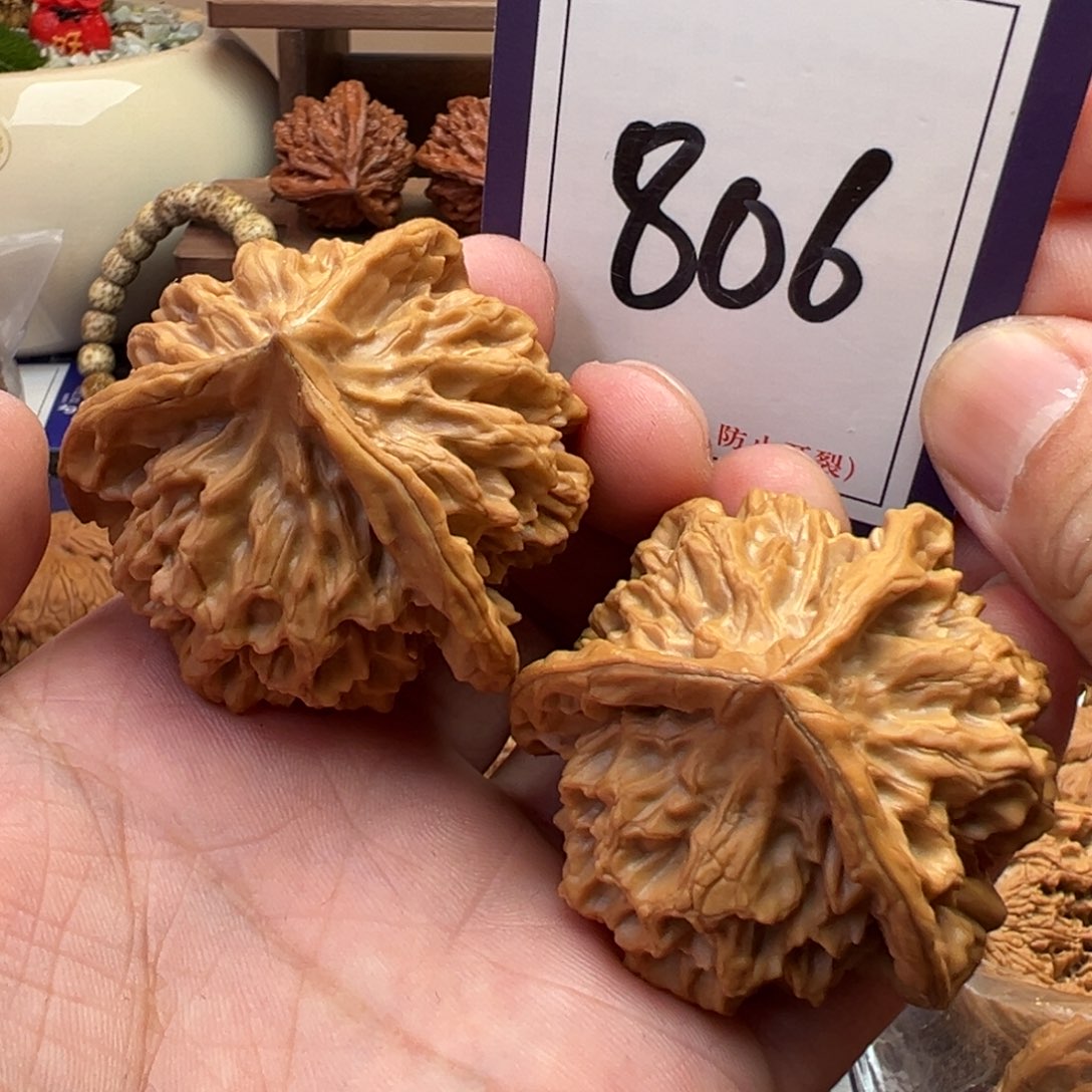 文玩核桃把件全品帝王三棱50尺寸806号