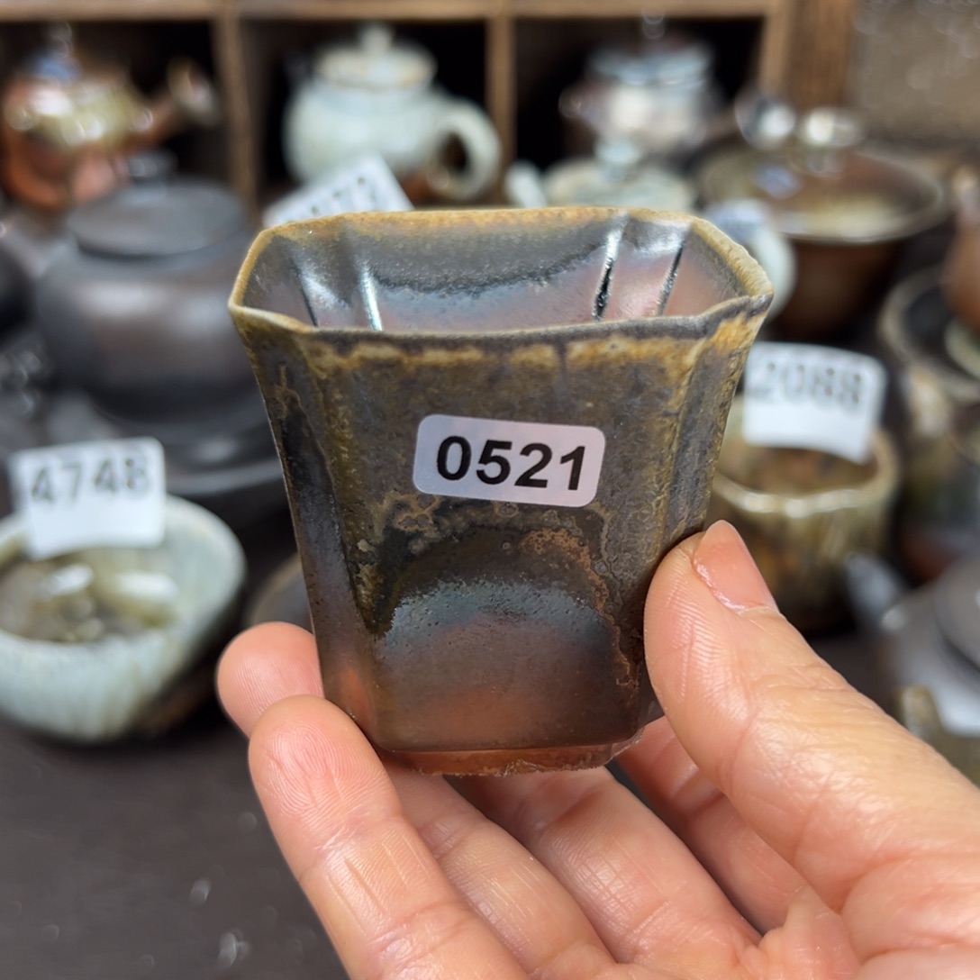 杯柴烧茶器主人杯