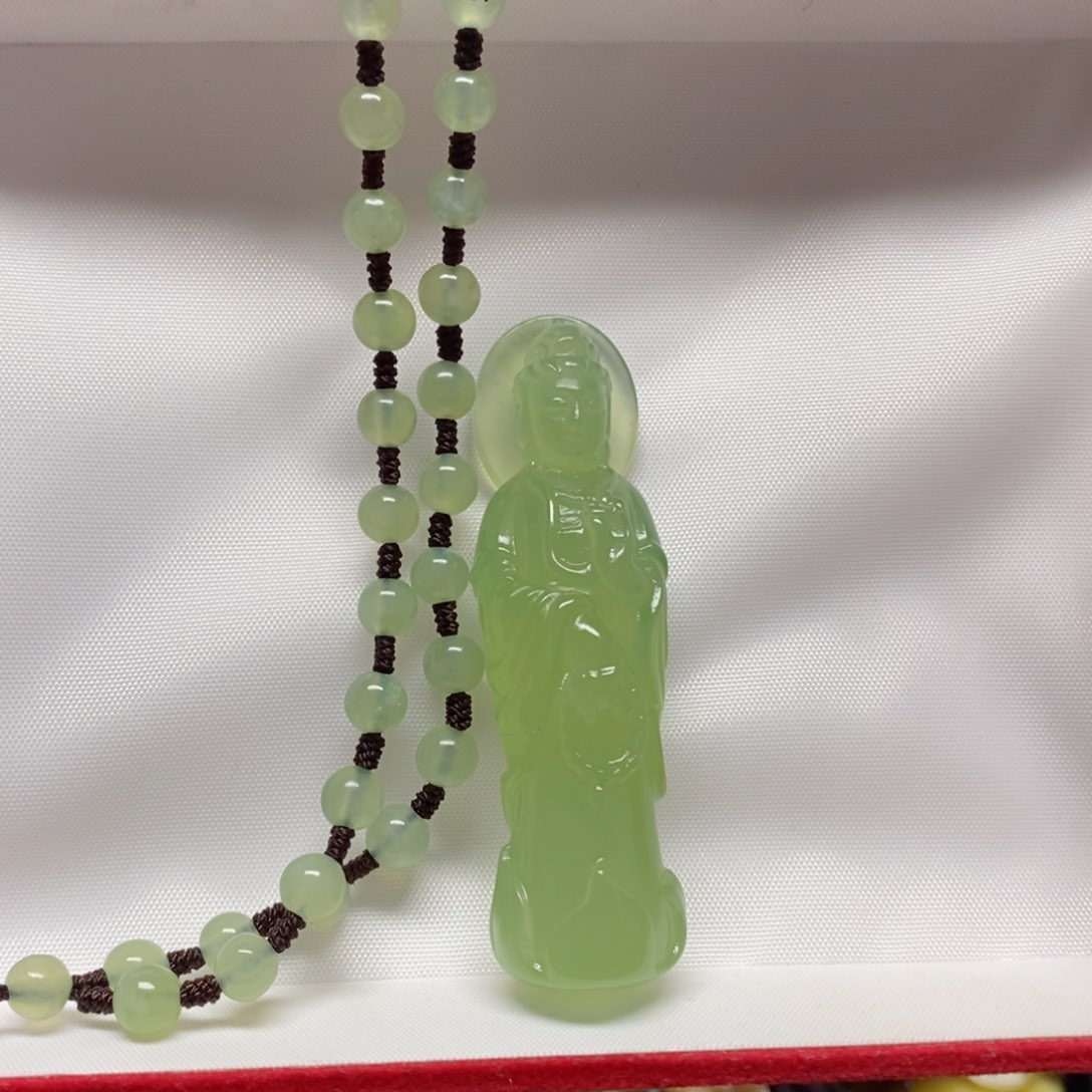 岫玉吊坠(赠链)未镶嵌昱