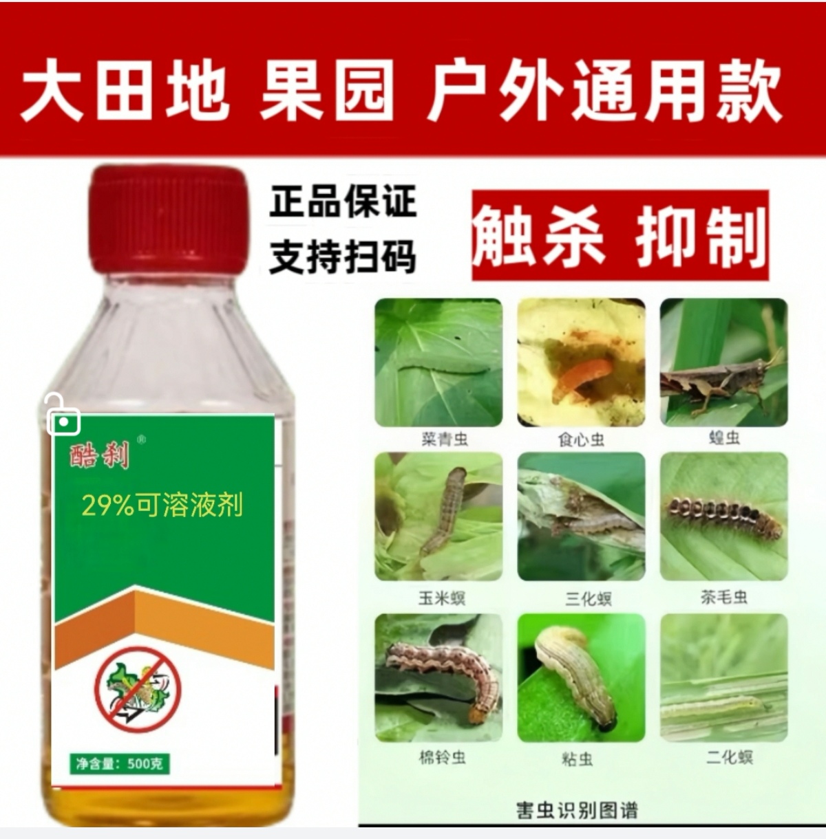 【买一送一】正品保证大田果树农作物二化螟三化螟菜蛾食心虫潜叶蛾