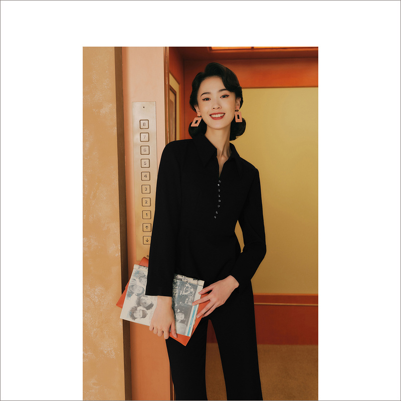 YINER音儿专柜女装冬季新款衬衫8233570240