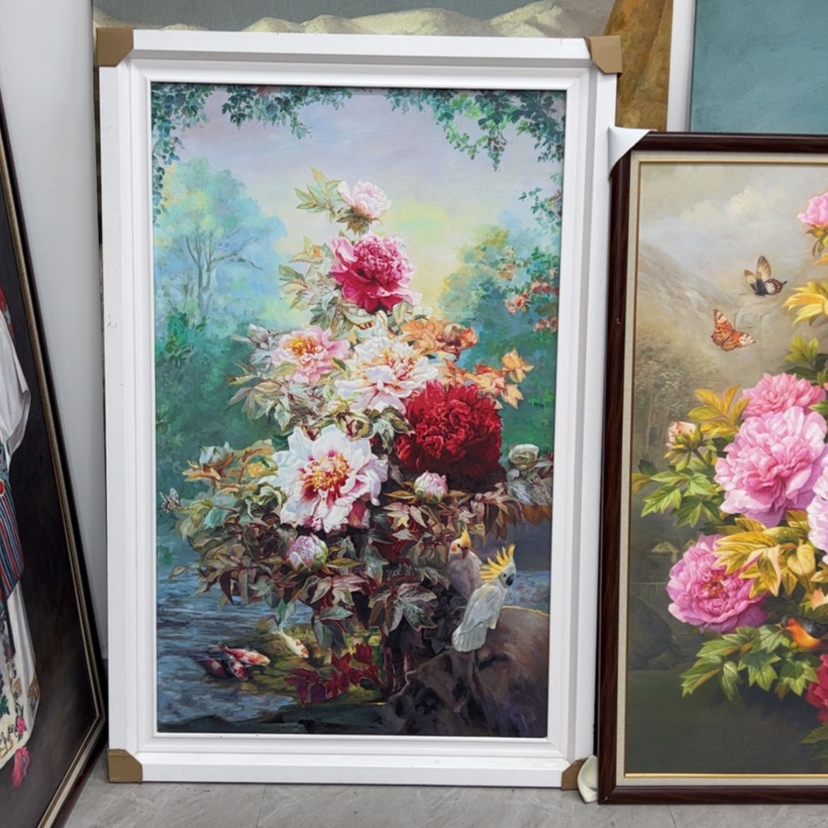 【闪购商品】书法岁**芳油画作品展的设计师
