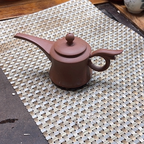 微瑕，不能明火，泡茶壶180毫升飞仙壶