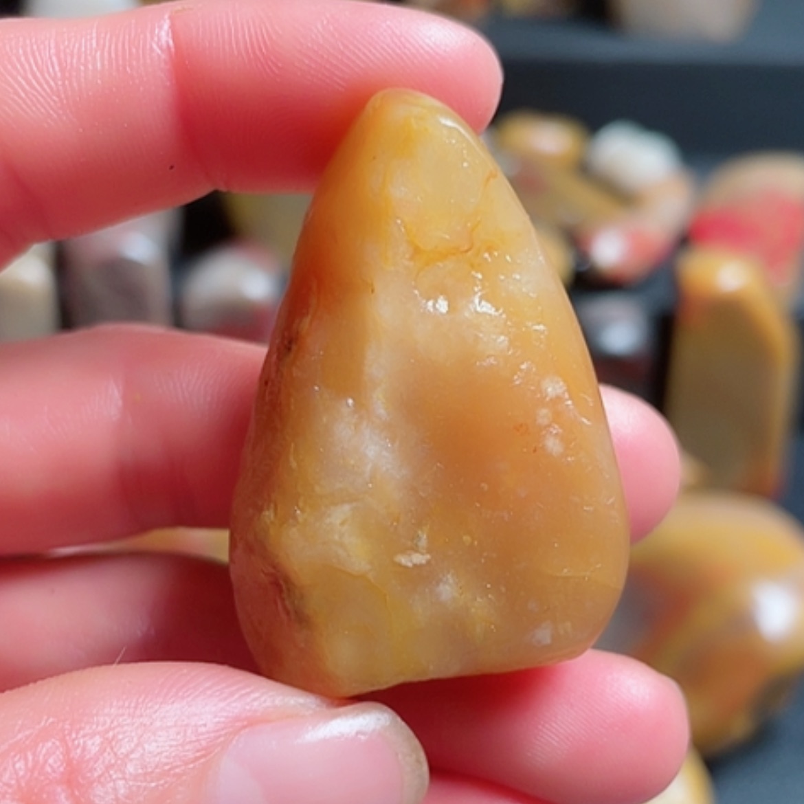 【闪购商品】昌化石杭****染昌化石原石