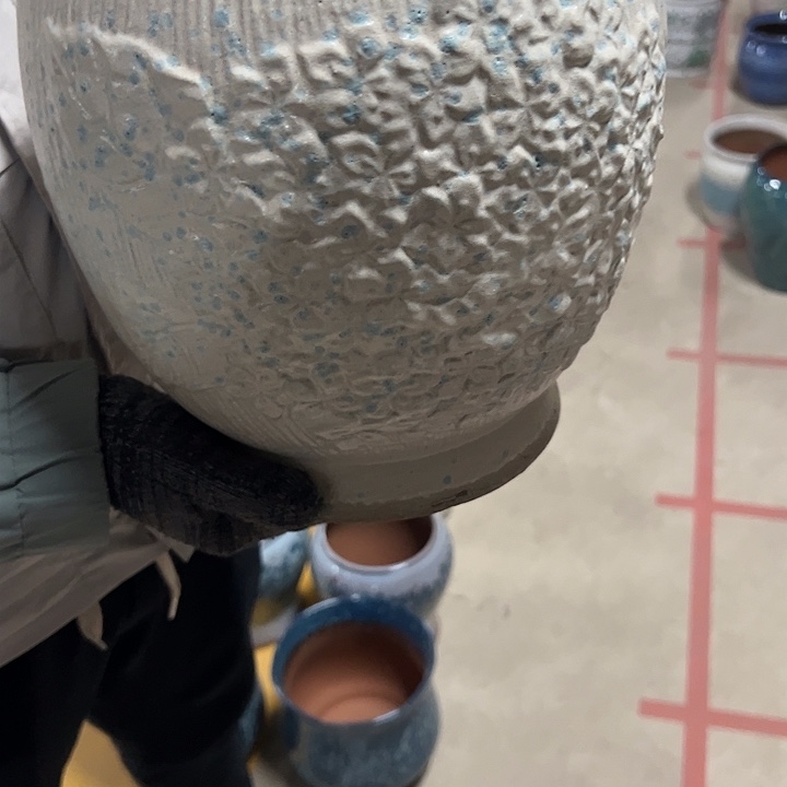 高度26厘米口21厘米微瑕