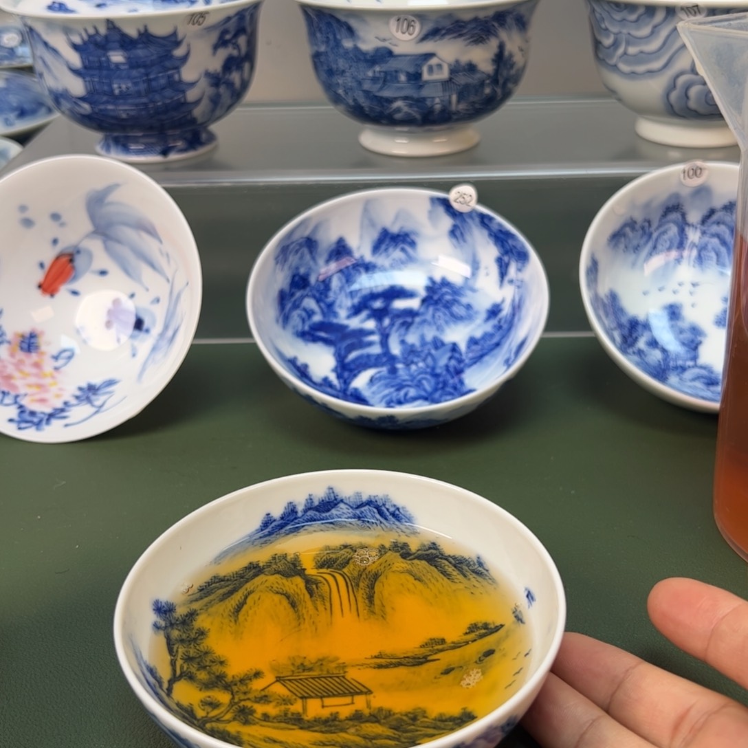 杯木木景德镇纯手绘茶具47