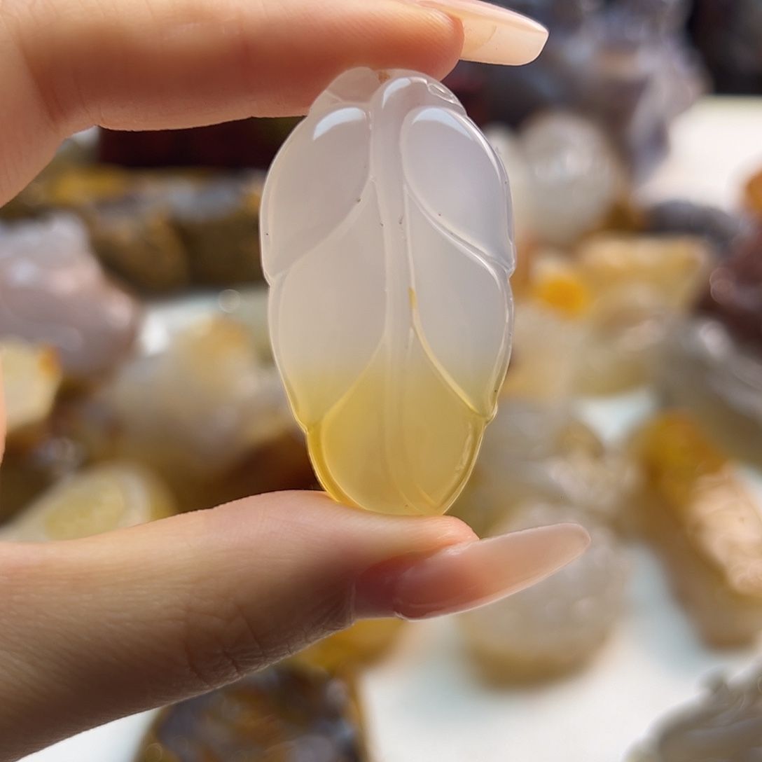 玛瑙/玉髓合金颈饰