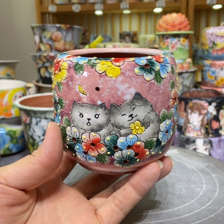 景德镇艺术手绘作品