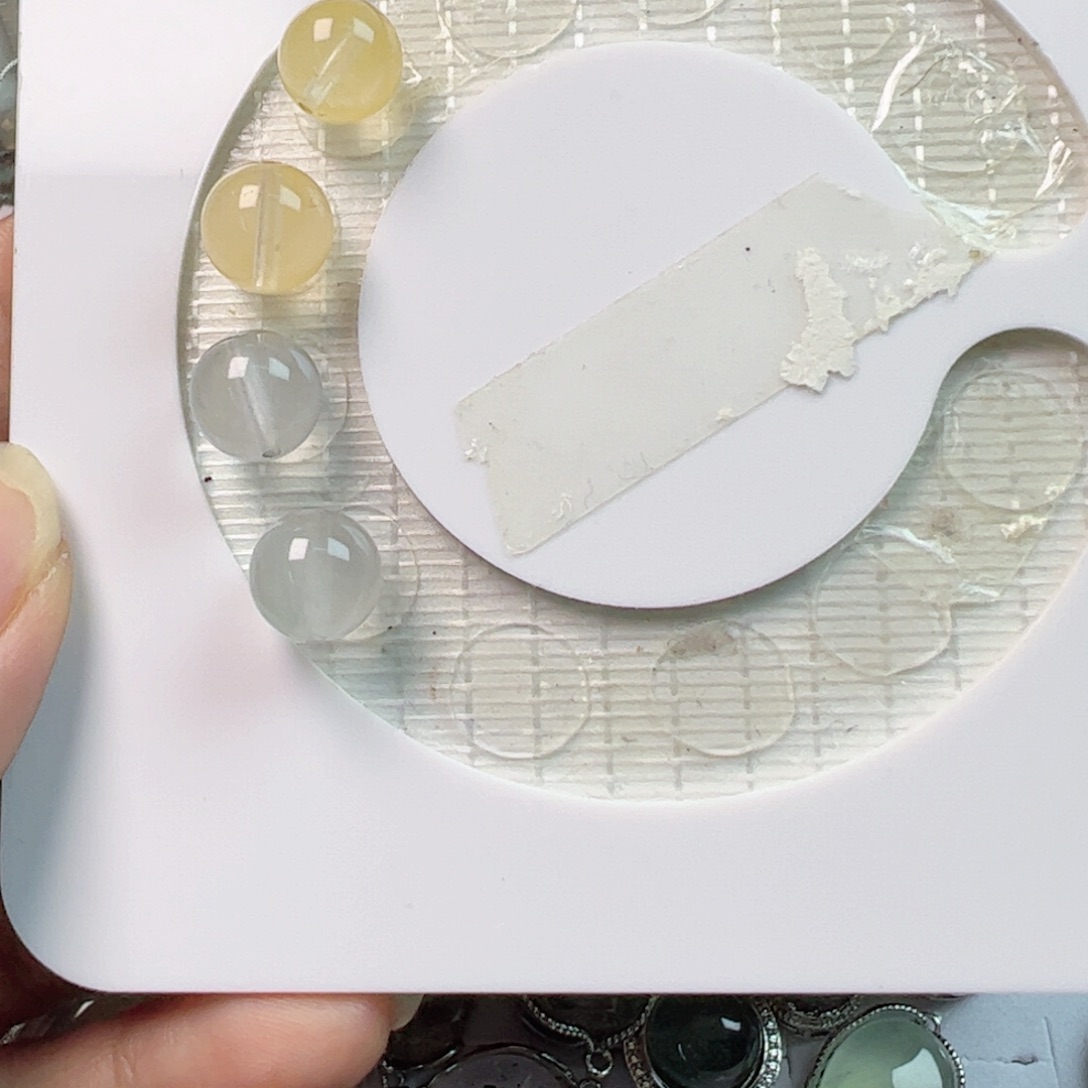 水晶手链银S925镶嵌奶*