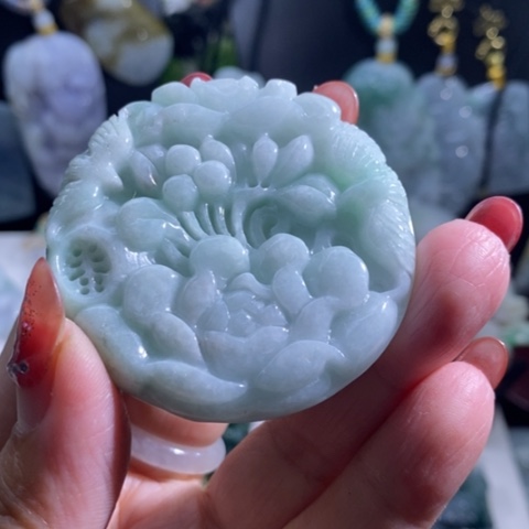【闪购商品】颈饰未镶嵌翡翠花