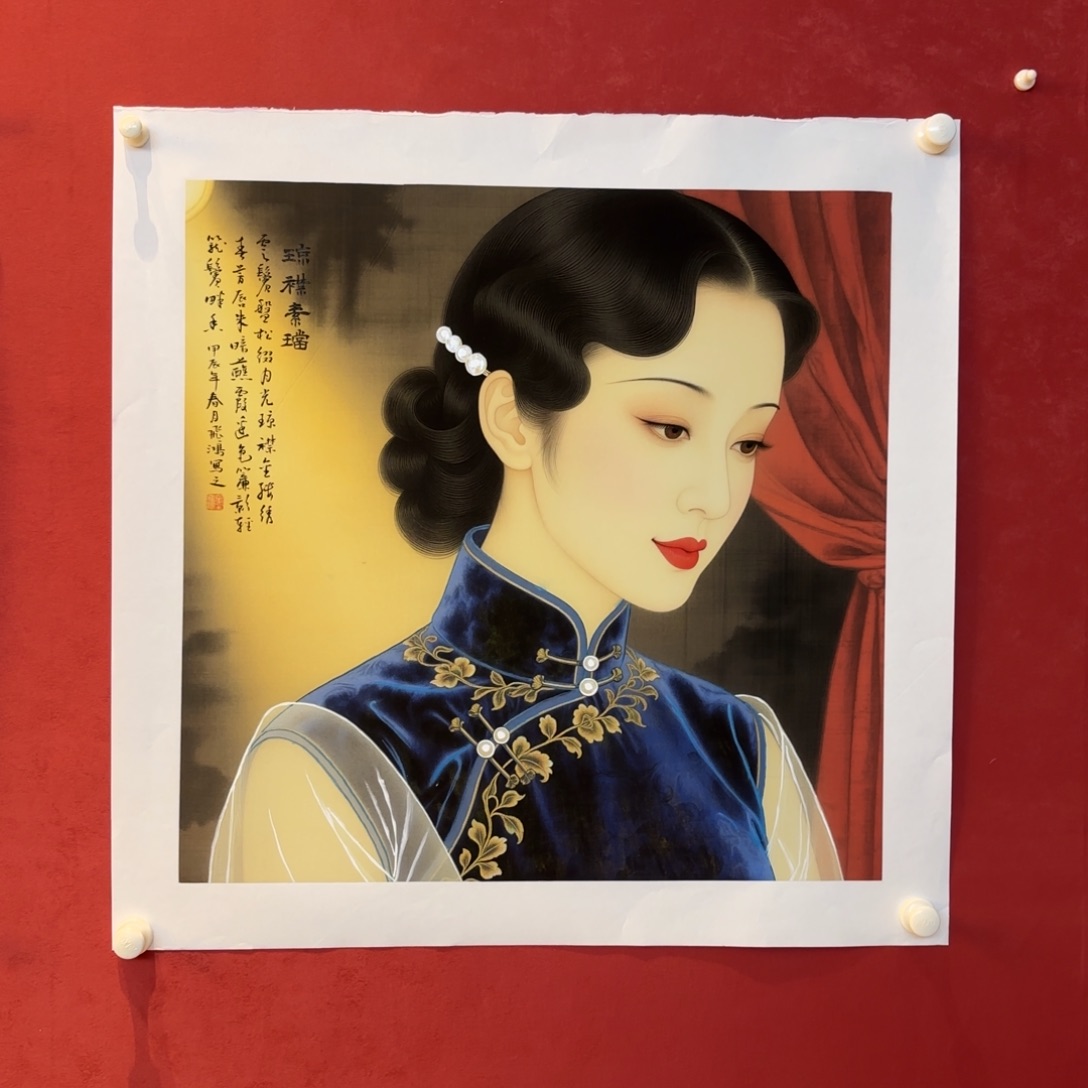 横款精品书画作品