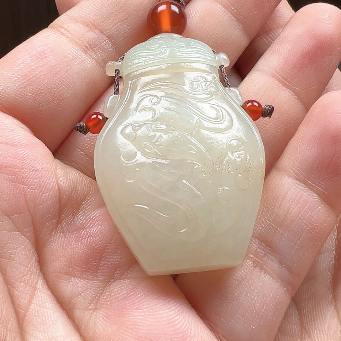 【闪购商品】和田玉颈饰未镶嵌鼎*社