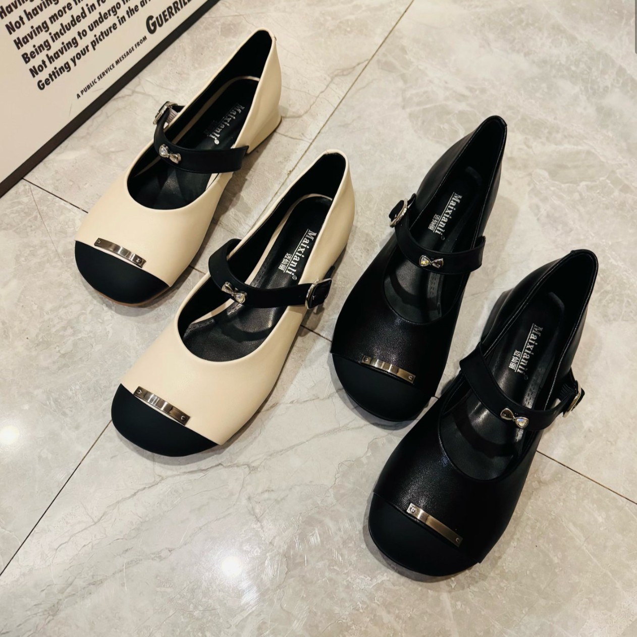 朱小姐大码女鞋40-43码玛丽珍单鞋5189