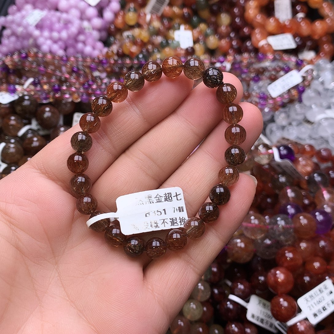 水晶未镶嵌手链，，