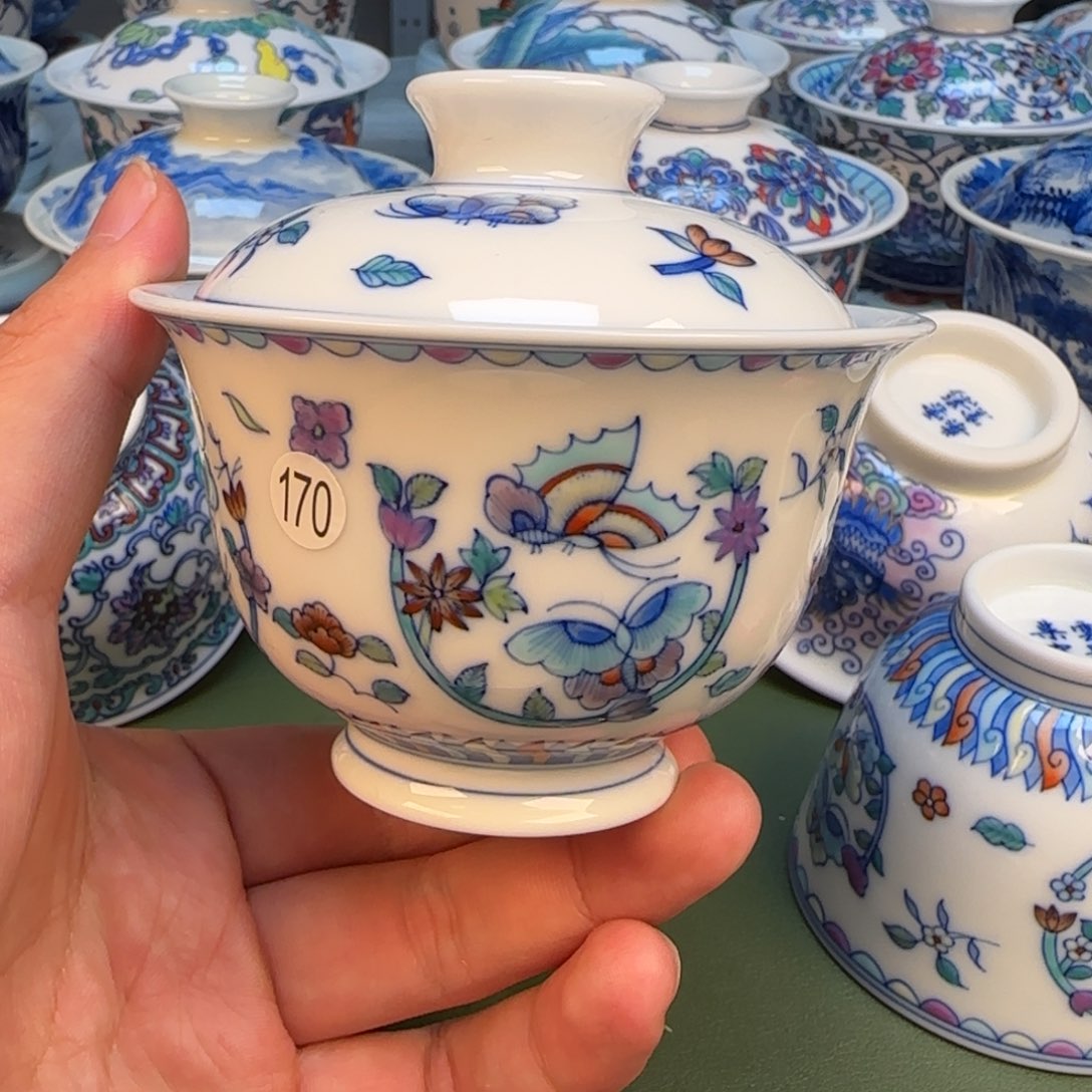 彦祖纯手工手绘茶具170