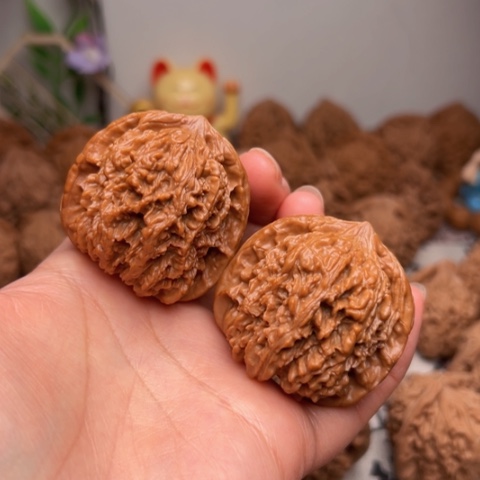 吊坠文玩核桃42全品137狮子头