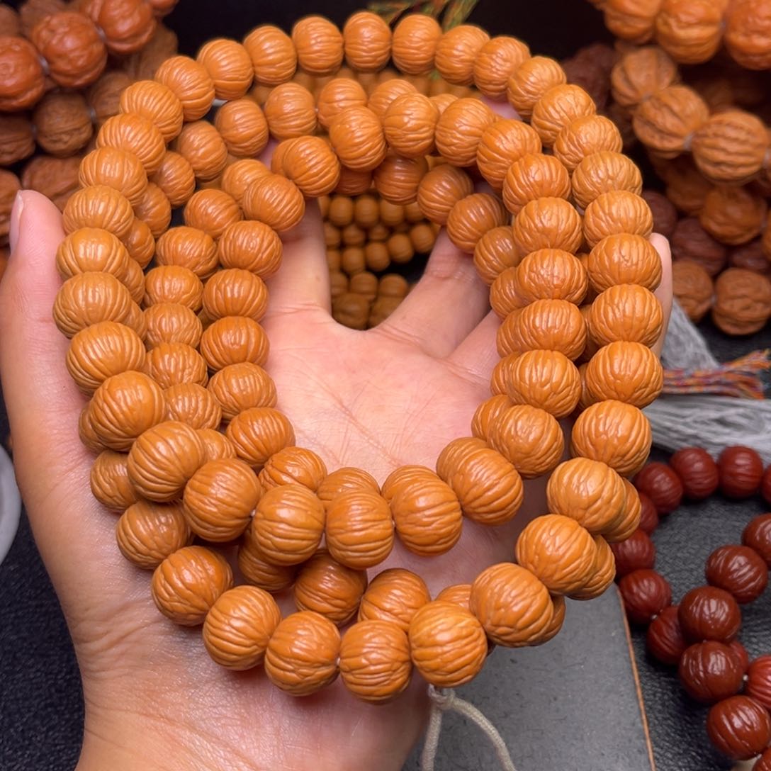 猴头核桃吊坠108颗土豪脖挂15左右