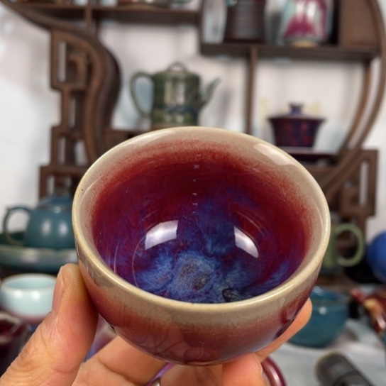 神垕钧瓷茶器神垕钧瓷茶壶