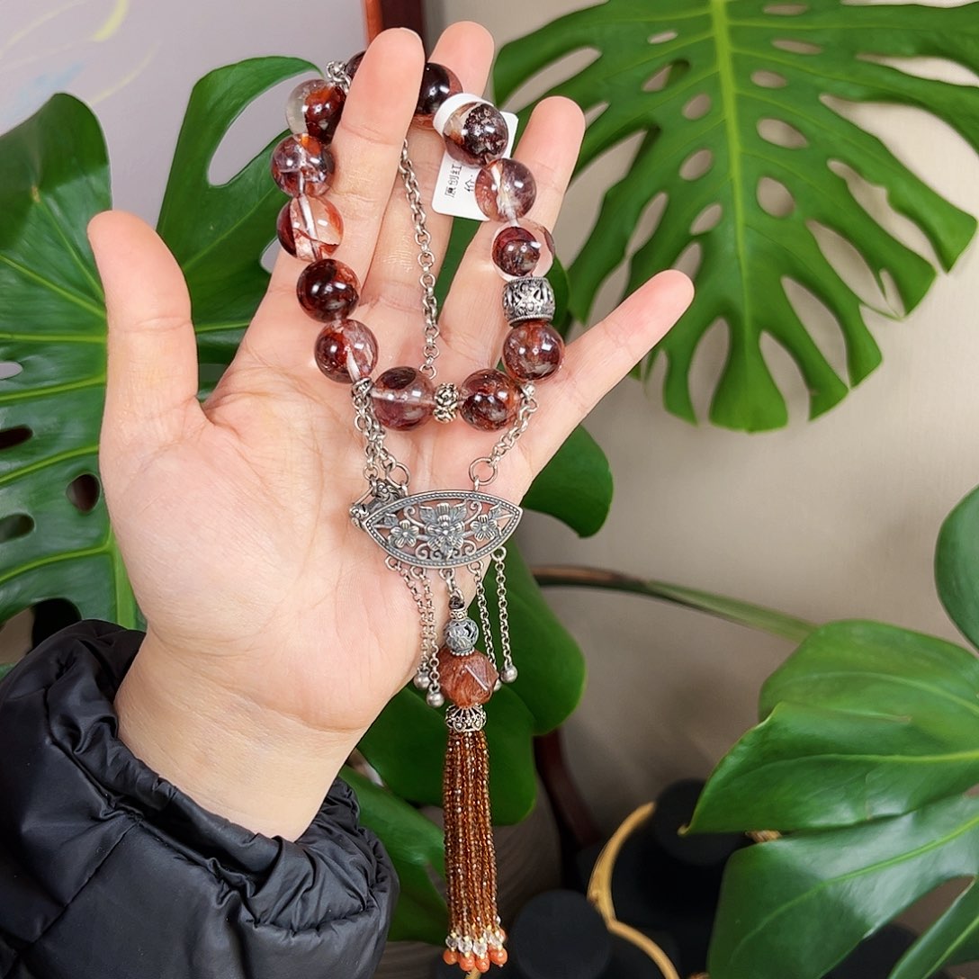 【闪购商品】水晶手链未镶嵌  公胶花