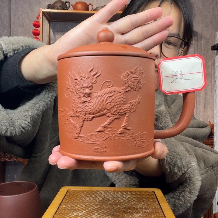 茶杯紫砂原矿紫砂杯