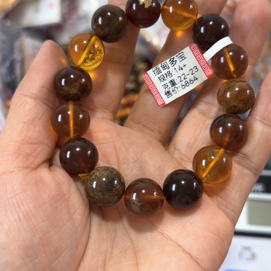 琥珀珠宝奇石未镶嵌909