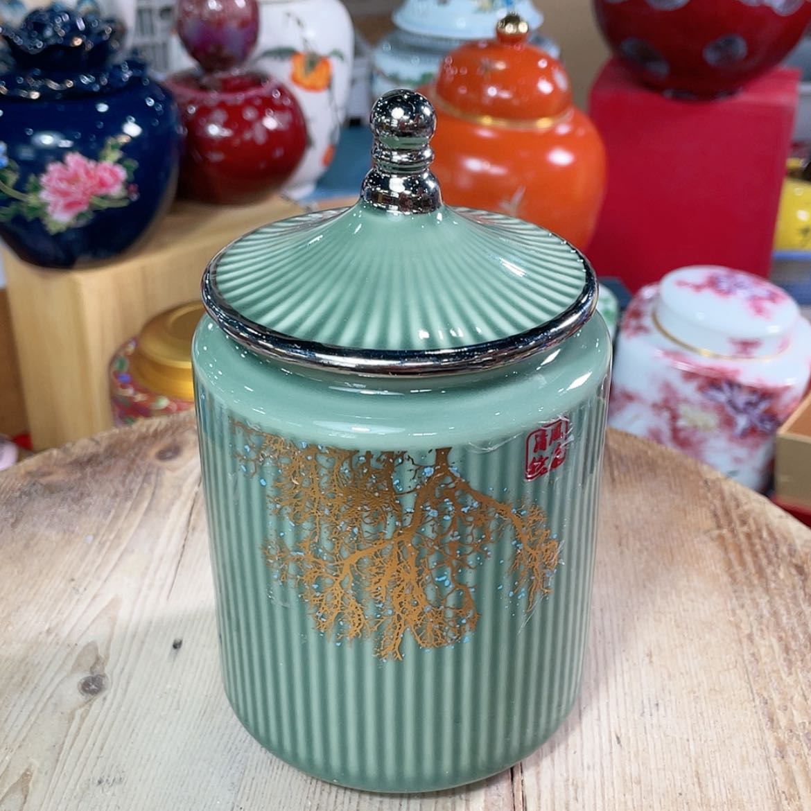 【闪购商品】罐陶瓷茶叶罐密封罐