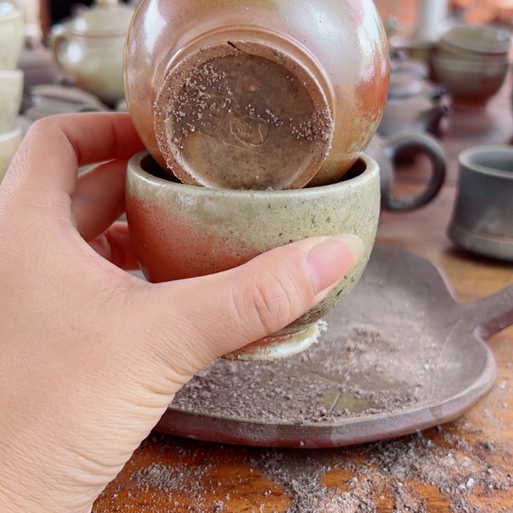 坭兴陶贵台龙窑柴烧茶器A82